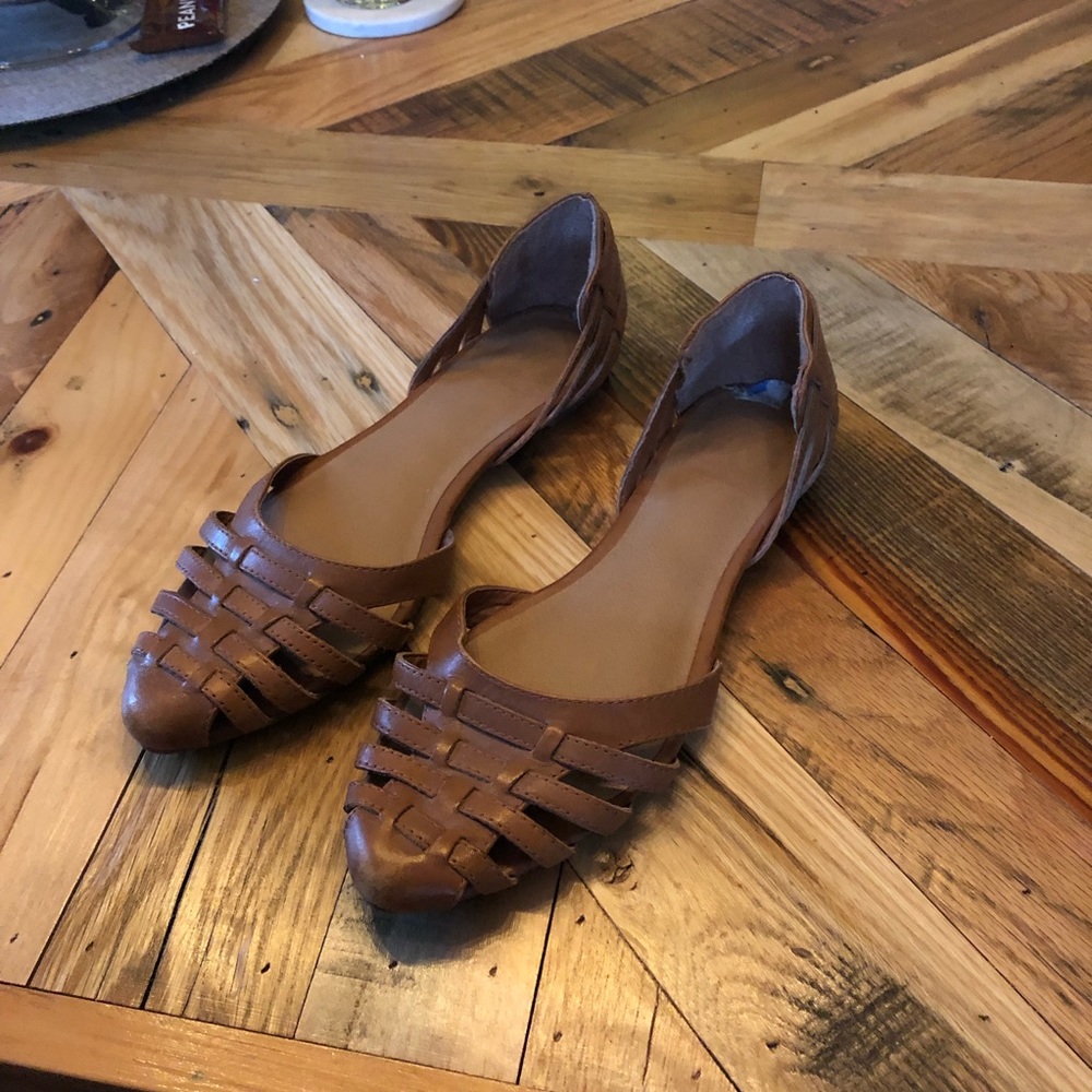 Dolce vita cognac flats